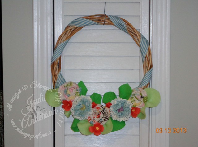 Tea for Two Spring Wreath