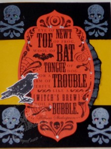 Toil & Trouble card