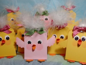 Easter Chick Candy/Treat Holders