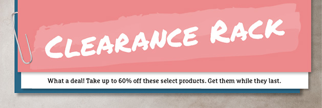 New Clearance Items Added!