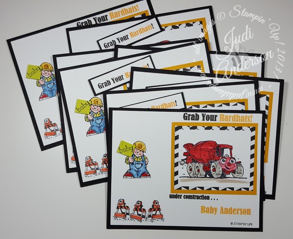 Little Trucks Baby Shower Invitations