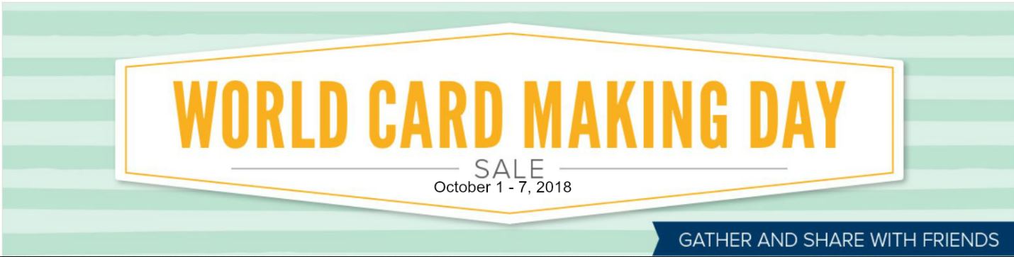 World Card Making Day Special & New Stamparatus Accessories