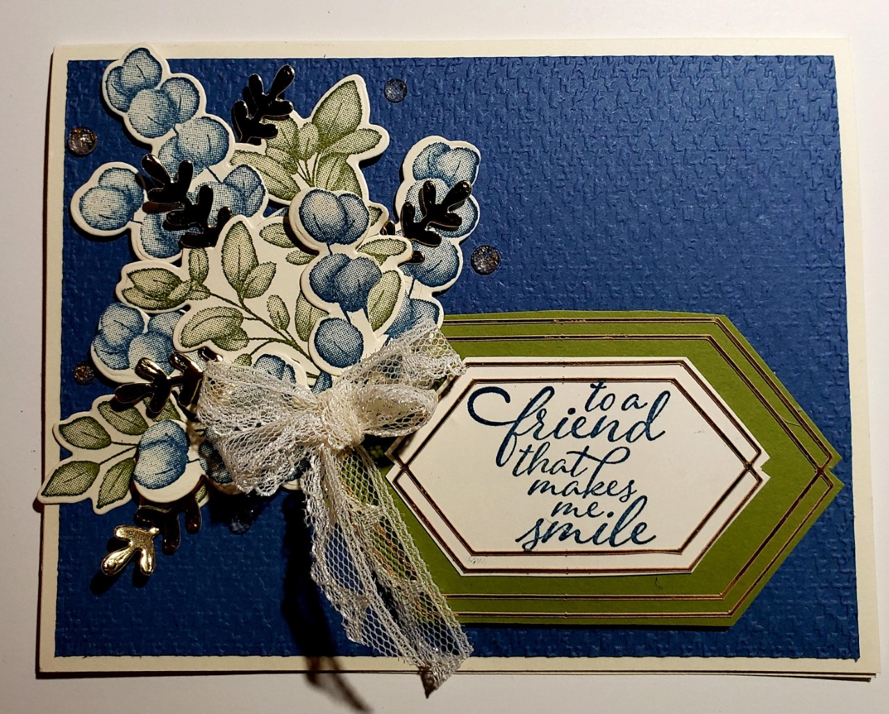 Beautiful Forever Fern card for that special friend