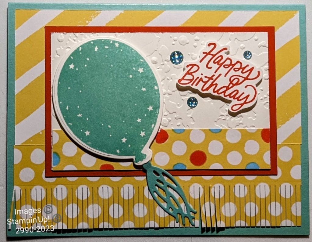 A Bright Colorful Birthday Card