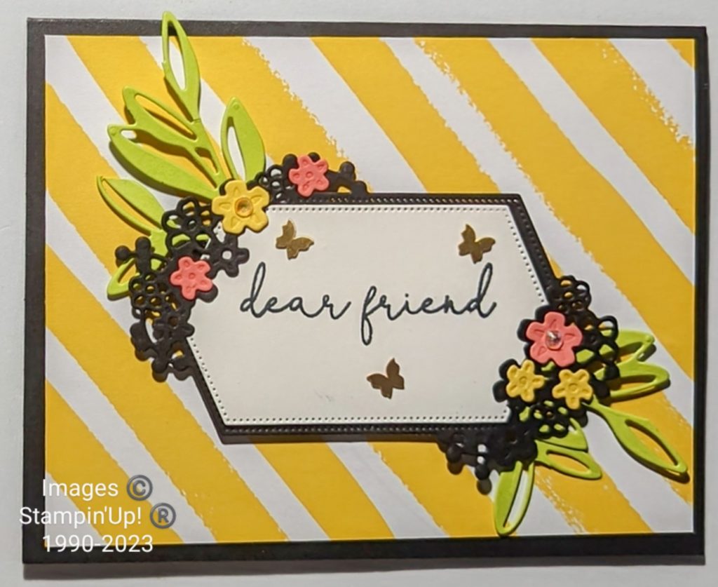 How to create a card for a friend with #SentimentalParkstampset 