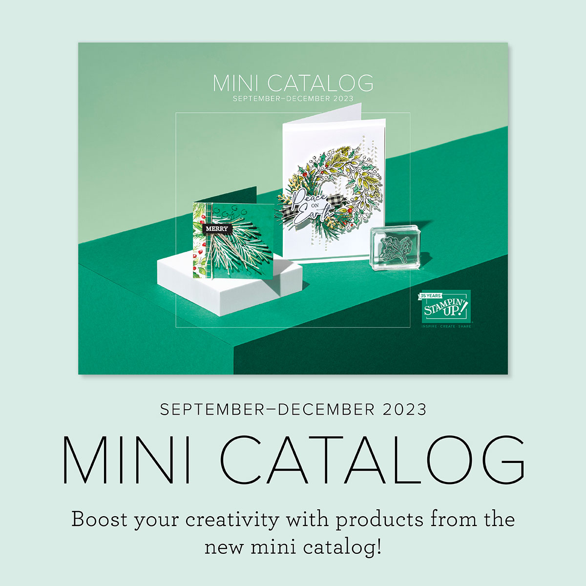 Our newest Stampin’ Up! Mini Catalog products are now available!