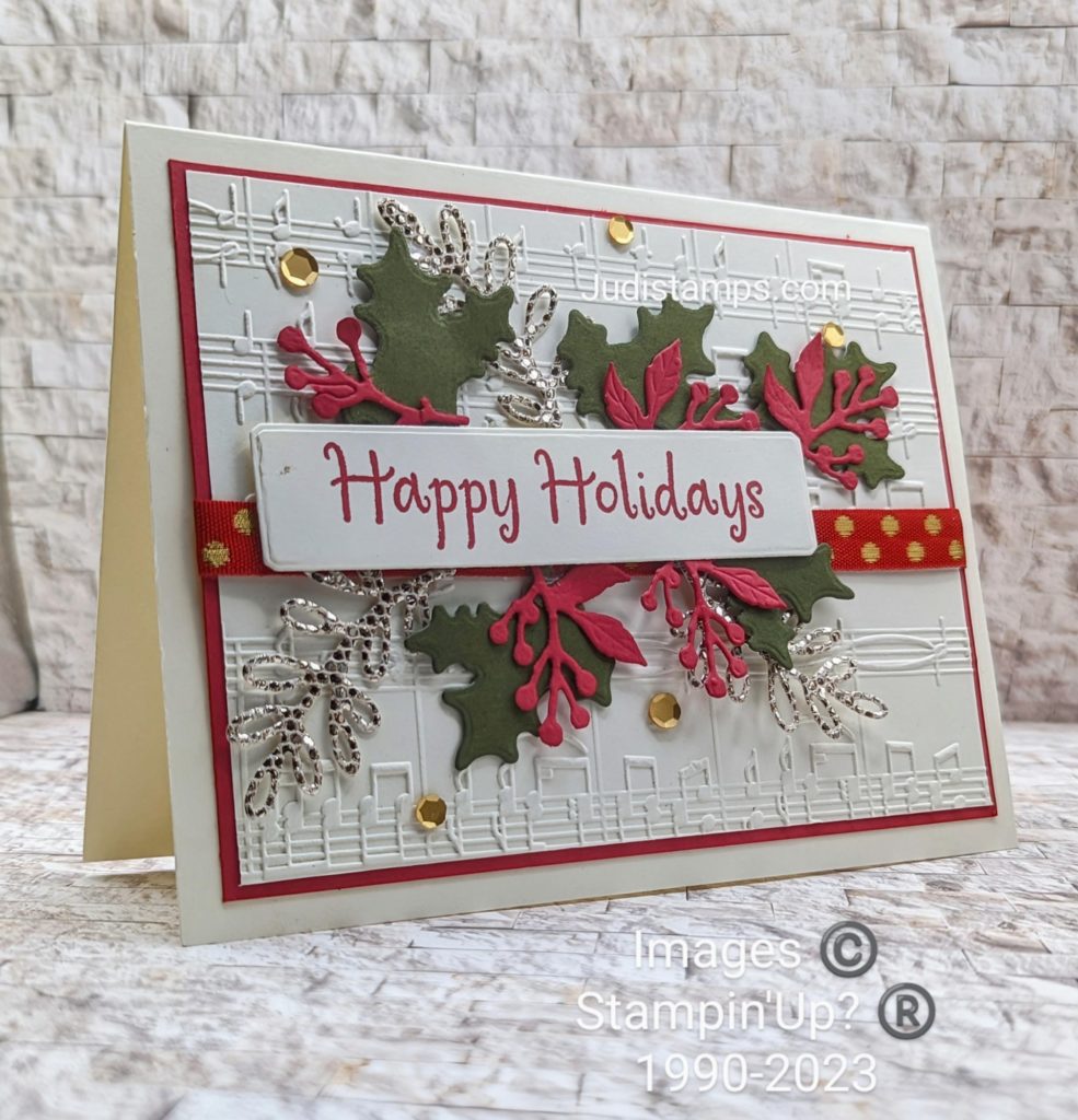 A Happy Holiday Wish with Christmas CLassics stamp set