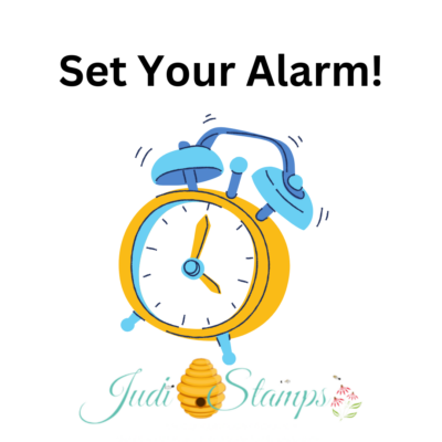 The Countdown Is Almost Over- Set your alarm now