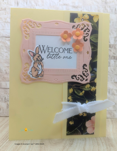 adorable storybook friends baby card