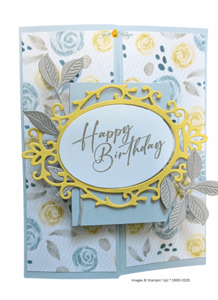 How to Make a Gatefold Birthday Card with a Pop Out Surprise