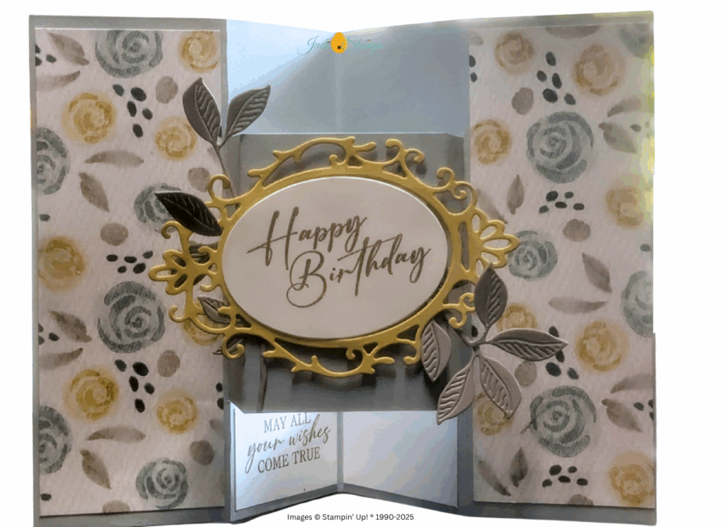 How to Make a Gatefold Birthday Card with a Pop Out Surprise