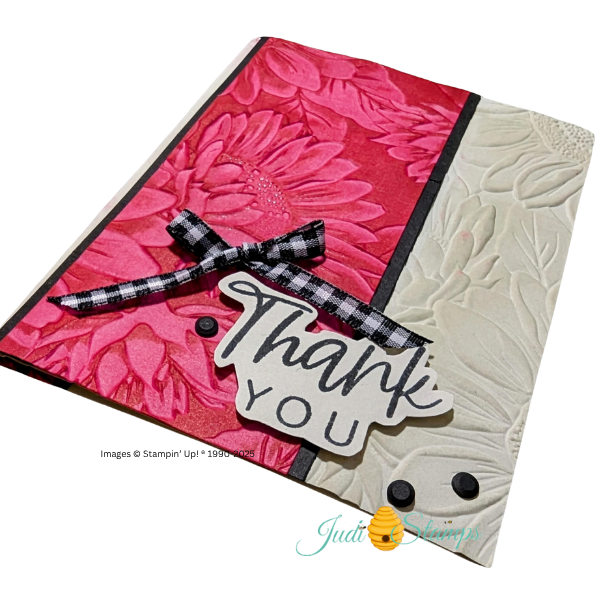 Sunflower Embossing Folder Magic