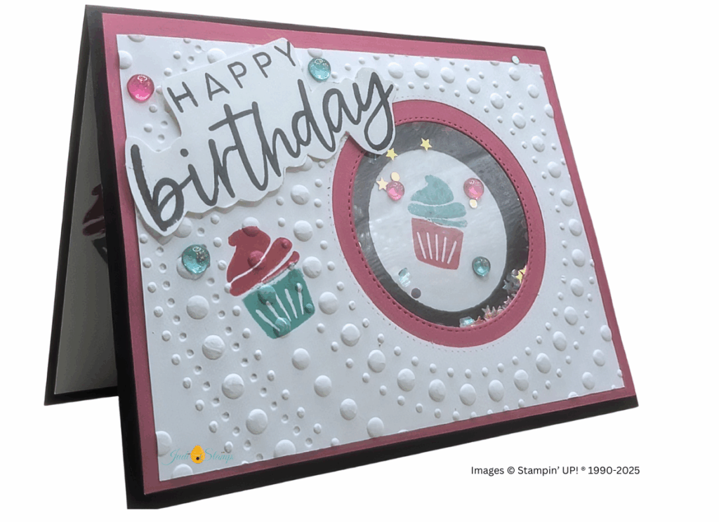 Shake It ‘Til You Make It
#WithYouinMindstampset, #StylishShapesDies, #HowToMakeAShakerCard,