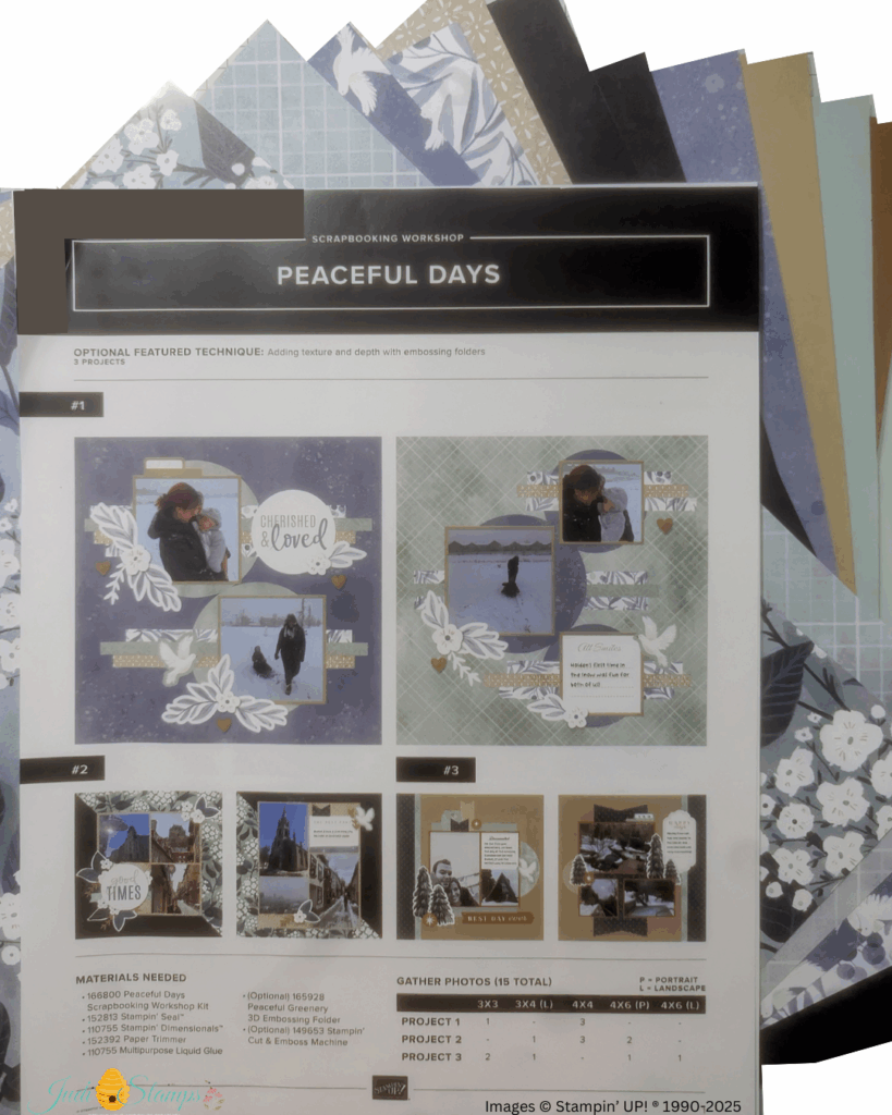 Peaceful Days Scrapbook

