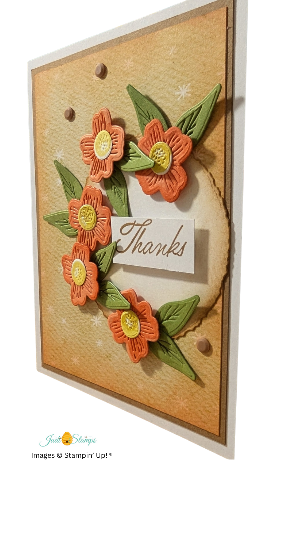 How to Create a Fall Card by Switching Colors - Judi Stamps