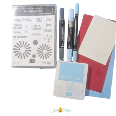 Let’s Do Water Coloring Today Without Stamps!