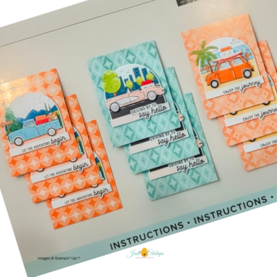 Creating Easy Cards with a Stamp Kit