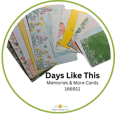Using Days Like This Memories & More for Easy Handmade Cards