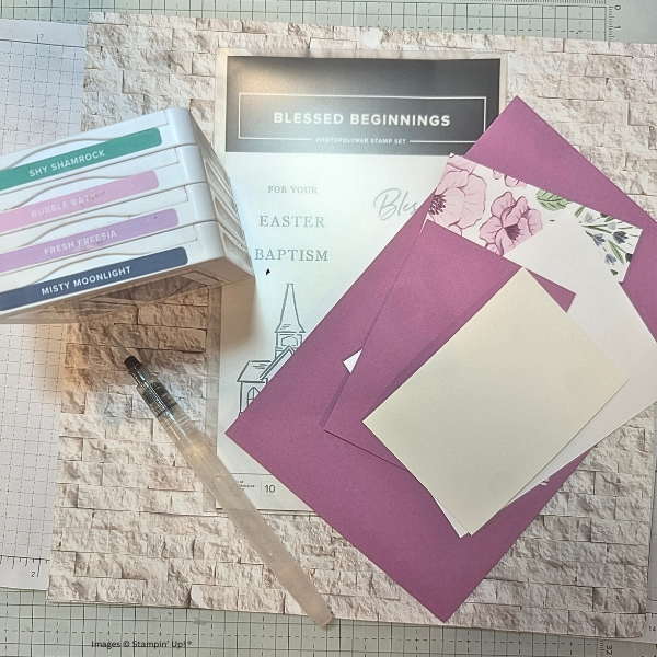 Easy Watercolor Easter Card