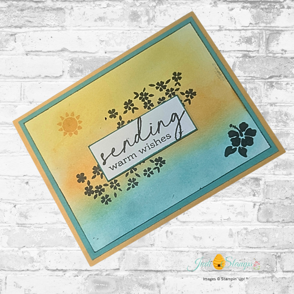 Create Stunning Cards with the blending and faux mat techniques